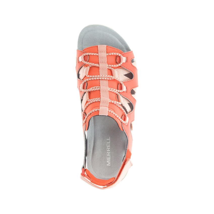 Sandales Merrell Terran Cage Backstrap Orange Femme | O.I.JJDN